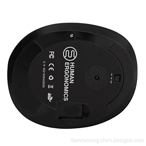 Human Engineering Ergonomic Vertical Wireless Laser EV Mouse